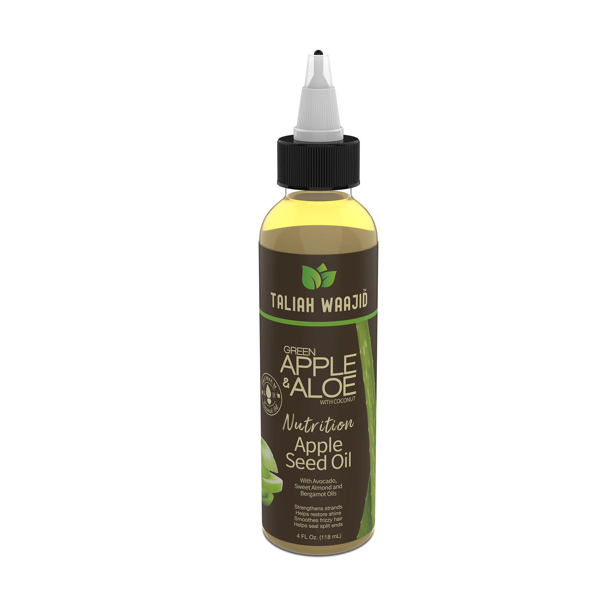 Green Apple & Aloe Nutrition Apple Seed Oil 4oz - Image 4