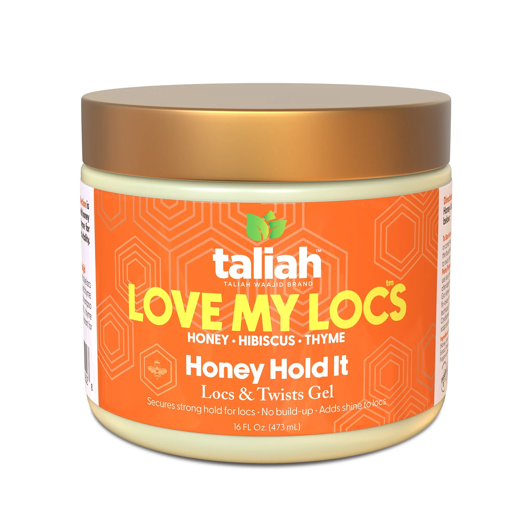 Honey Hold It Locs & Twists Gel 16oz - Image 5