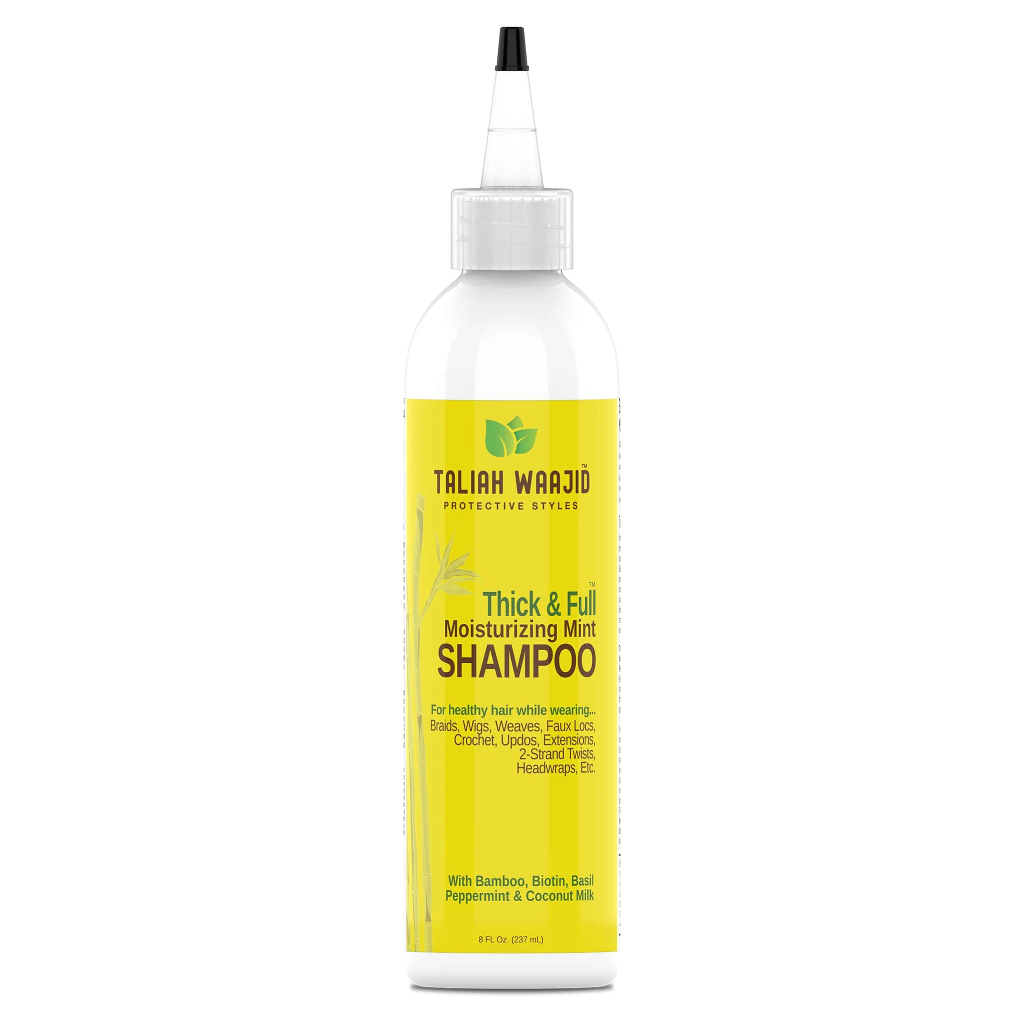 Thick And Full™ Bamboo And Coconut Milk Moisturizing Mint Shampoo 8oz - Image 4