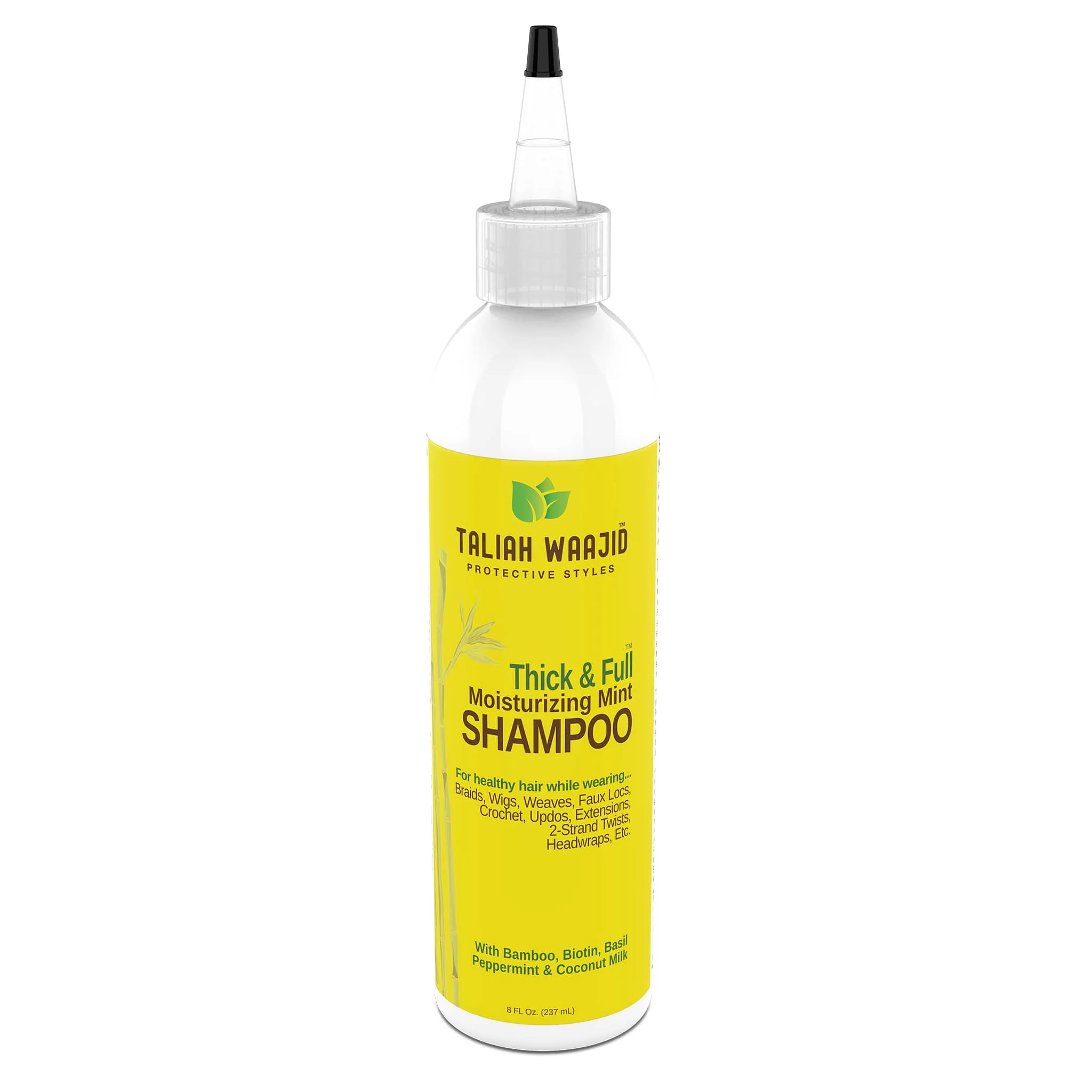 Thick And Full™ Bamboo And Coconut Milk Moisturizing Mint Shampoo 8oz - Image 5